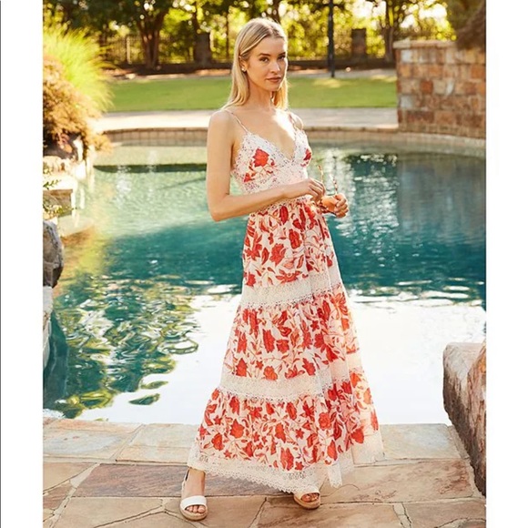 Antonio Melani Devon Floral V-Neck Dress - Picture 3 of 9